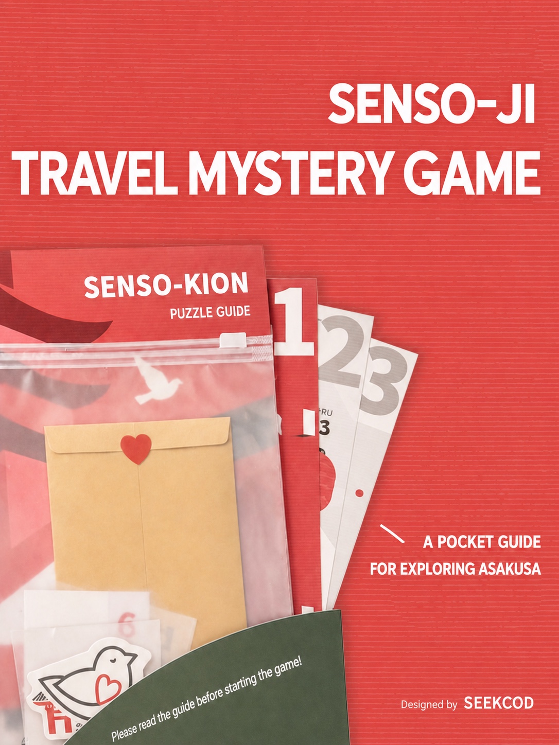 The English SENSO-KION travel mystery game kit